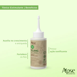 Tônico Estimulante Ylang Ylang 100ml - APSE