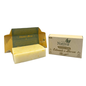 Shampoo Sólido 110g - Calêndula e Alecrim Rosmarinus