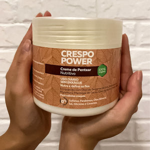 Creme de Pentear Nutritivo Crespo Power 500g / 1000ml - APSE