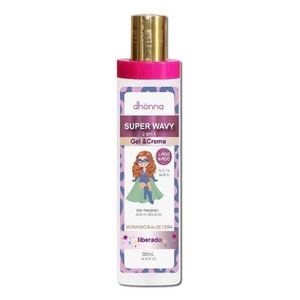 Gel e Creme Infantil Super Wavy 300ml - DHONNA