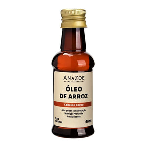 Óleo de Arroz Cabelo e Corpo 60ml - AnaZoe